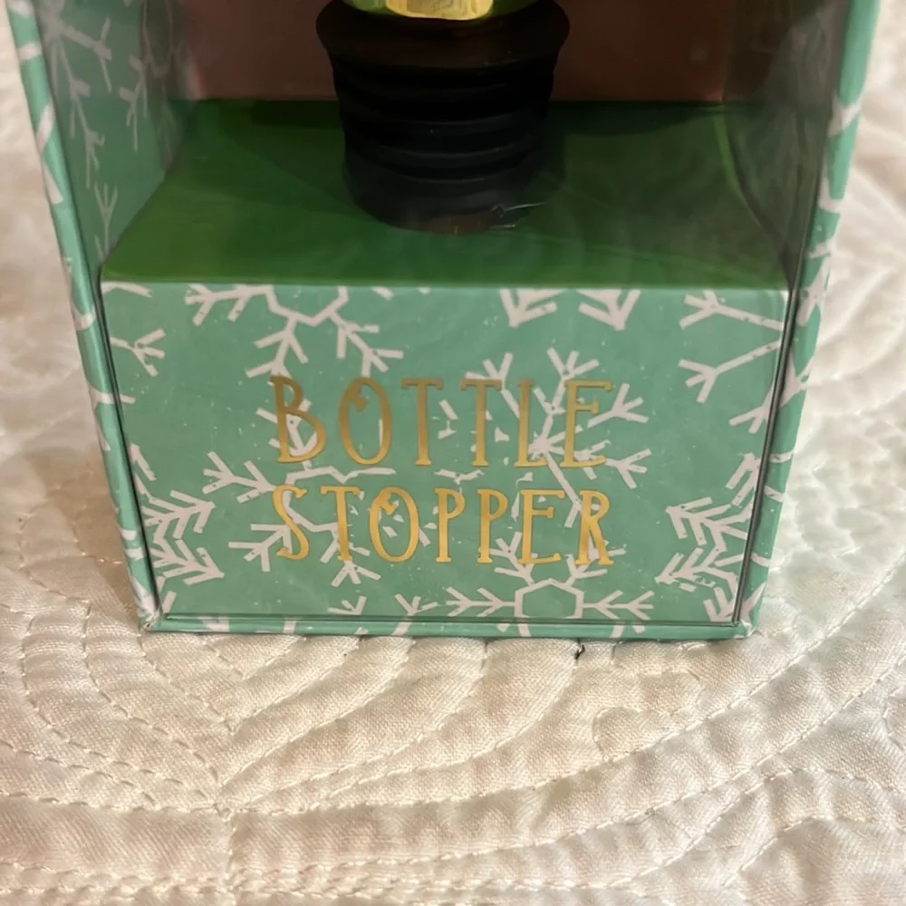 Oliver Smith & Co CHEERS bottle stopper, NWT‎